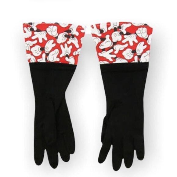 Mickey Mouse Disney Cleaning Multi Purpose Gloves Reusable Black Multi C… - Picture 3 of 16
